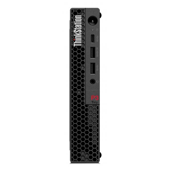 Lenovo Thinkstation P3 Tiny Intel® Core™ I7 I7-14700 16 Gb Ddr5-Sdram 512 Gb Ssd Nvidia T400 Windows 11 Pro Mini Pc Stazione Di Lavoro Nero (ts P3 ti