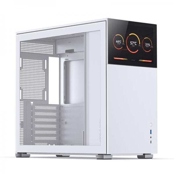 Jonsbo D41 Std Midi Tower Bianco (jonsbo D41 Standard Screen Atx Pc Case White Tempered Glass)