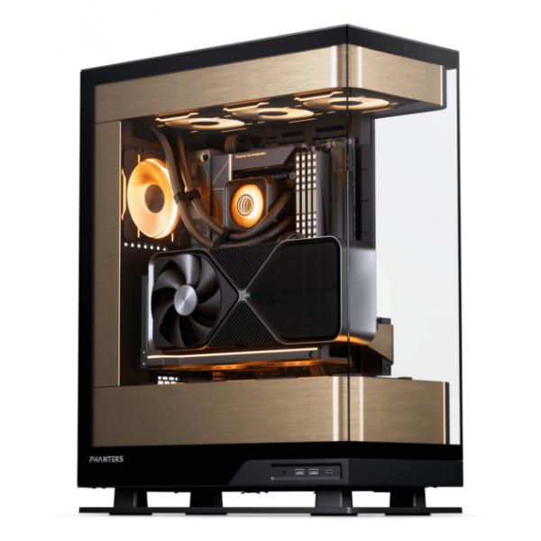 Phanteks Evolv X2 Midi Tower Nero, Oro (phanteks Evolv Series X2 Case Tempered Glass Windows Drgb Black/gold)