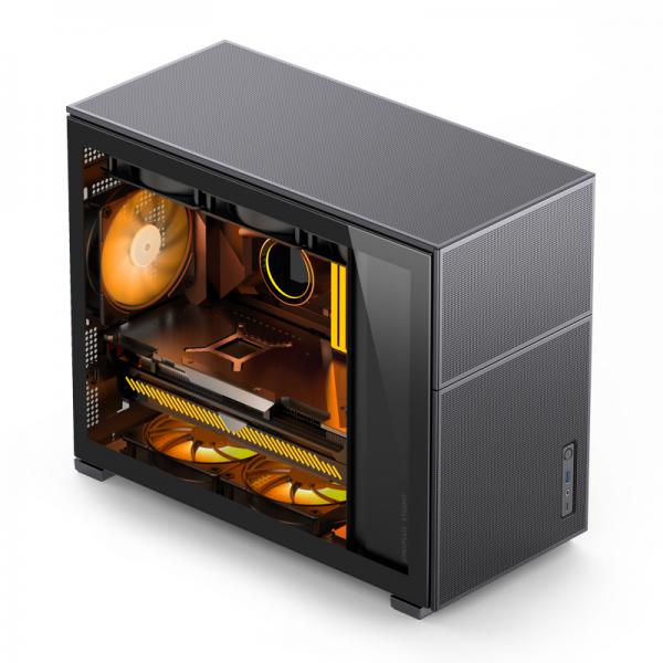 Jonsbo D31 Mesh Midi Tower Nero (jonsbo D31 Mesh MicrO-Atx Pc Case Black Tempered Glass)