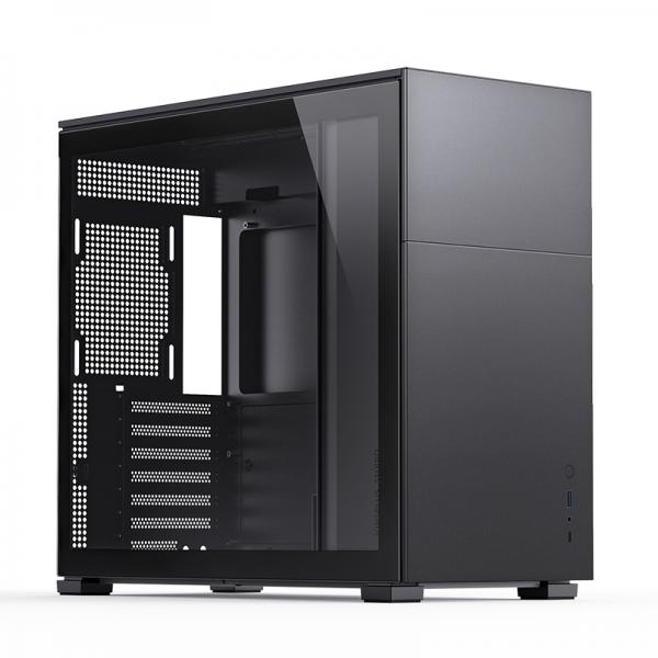 Jonsbo D41 Std Midi Tower Nero (jonsbo D41 Standard Atx Pc Case Black Tempered Glass)