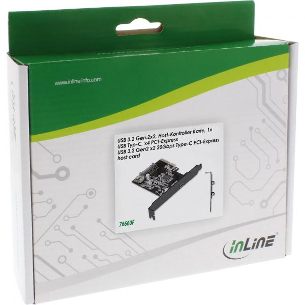 Inline Schnittstellenkarte - Pcie X4 - Usb 3.2 Gen.2x2 - 1x UsB-C - Image 4