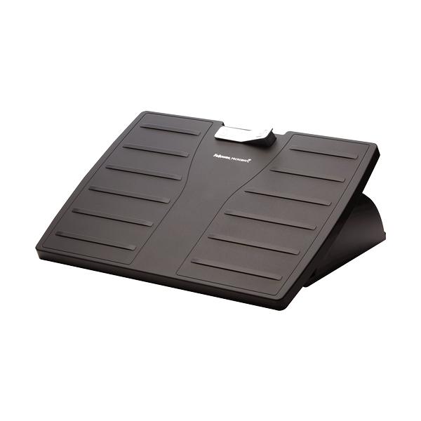 Fellowes 8035001 poggiapiede da scrivania Nero (Fellowes 8035001 Office Suites Microban Adjustable Footrest)