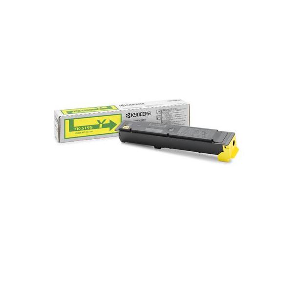 KYOCERA TK-5195Y cartuccia toner 1 pz Originale Giallo (Kyocera TK 5195Y - gul - original - to)