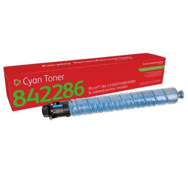 Toner rigenerato Everyday™ di Xerox Ciano compatibile con Ricoh 842286, Capacità standard (EVERYDAY REMANUFACTURED TONER - CYAN REPL. RICOH 842286)