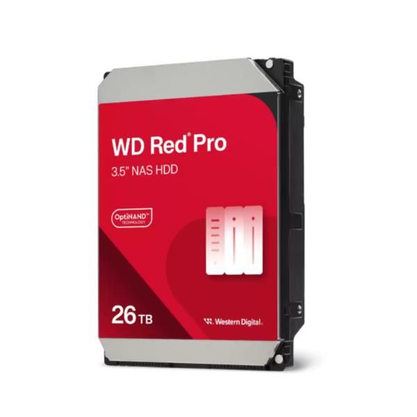 Western Digital Red Pro WD260KFGX disco rigido interno 26 TB 7200 Giri/min 512 MB 3.5 Serial ATA III (Red Pro Internal Hard Drive - 24 Tb 7200 Rpm 512 Mb 3.5 - Serial Ata - Warranty: 12M)