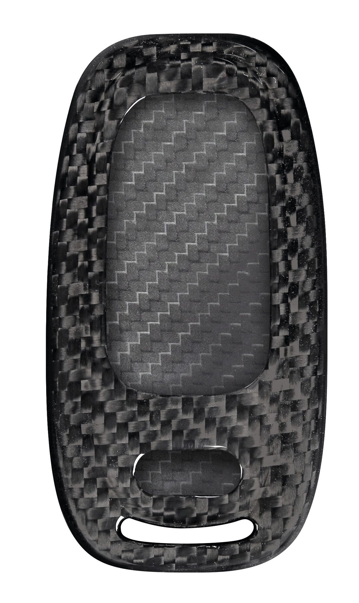 Cover in fibra di carbonio per chiavi auto, conf. singola - compatibile per - Audi - 2