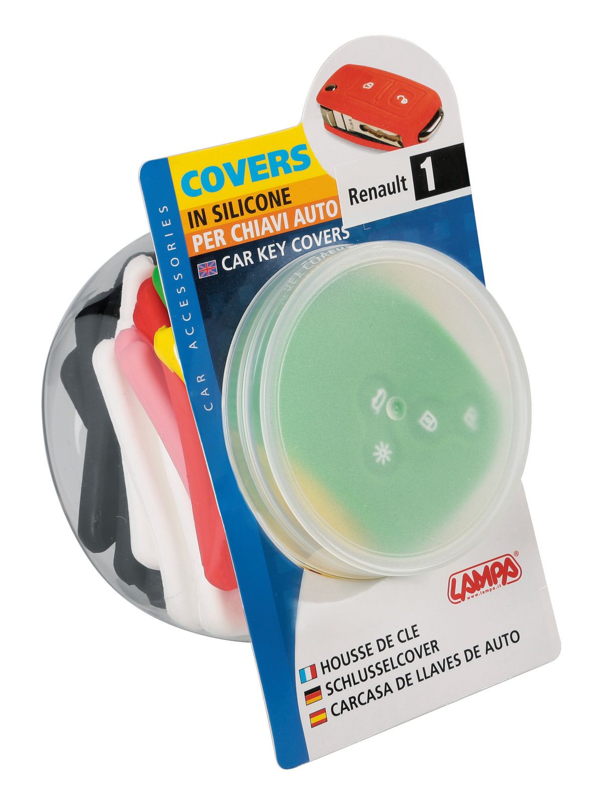 Covers per chiavi auto, dispenser 20 pz - compatibile per - Renault - 1 - Image 3