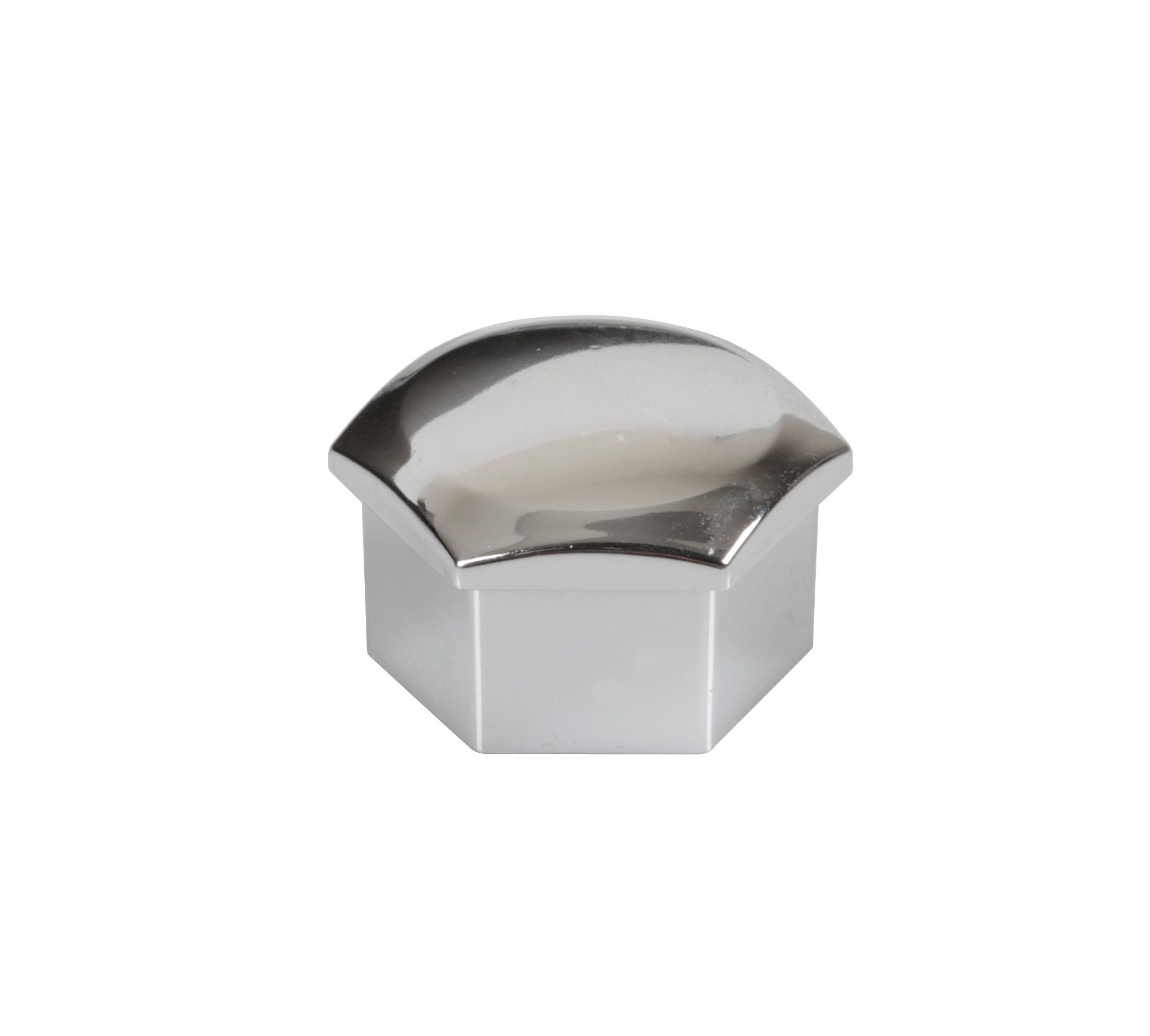 Chrome-Nut Caps, 20 copribulloni - Ø 17 mm