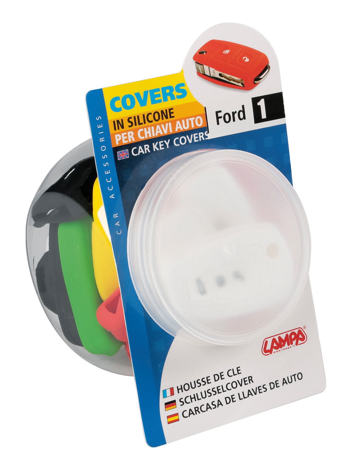Covers per chiavi auto, dispenser 20 pz - compatibile per - Ford - 1 - Image 3