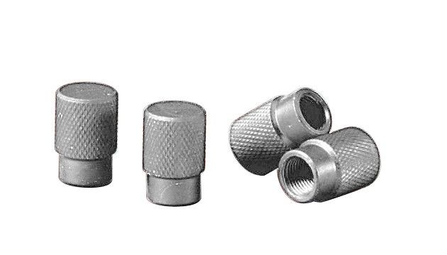 Sport-Cap, set 4 tappi coprivalvola - Alluminio