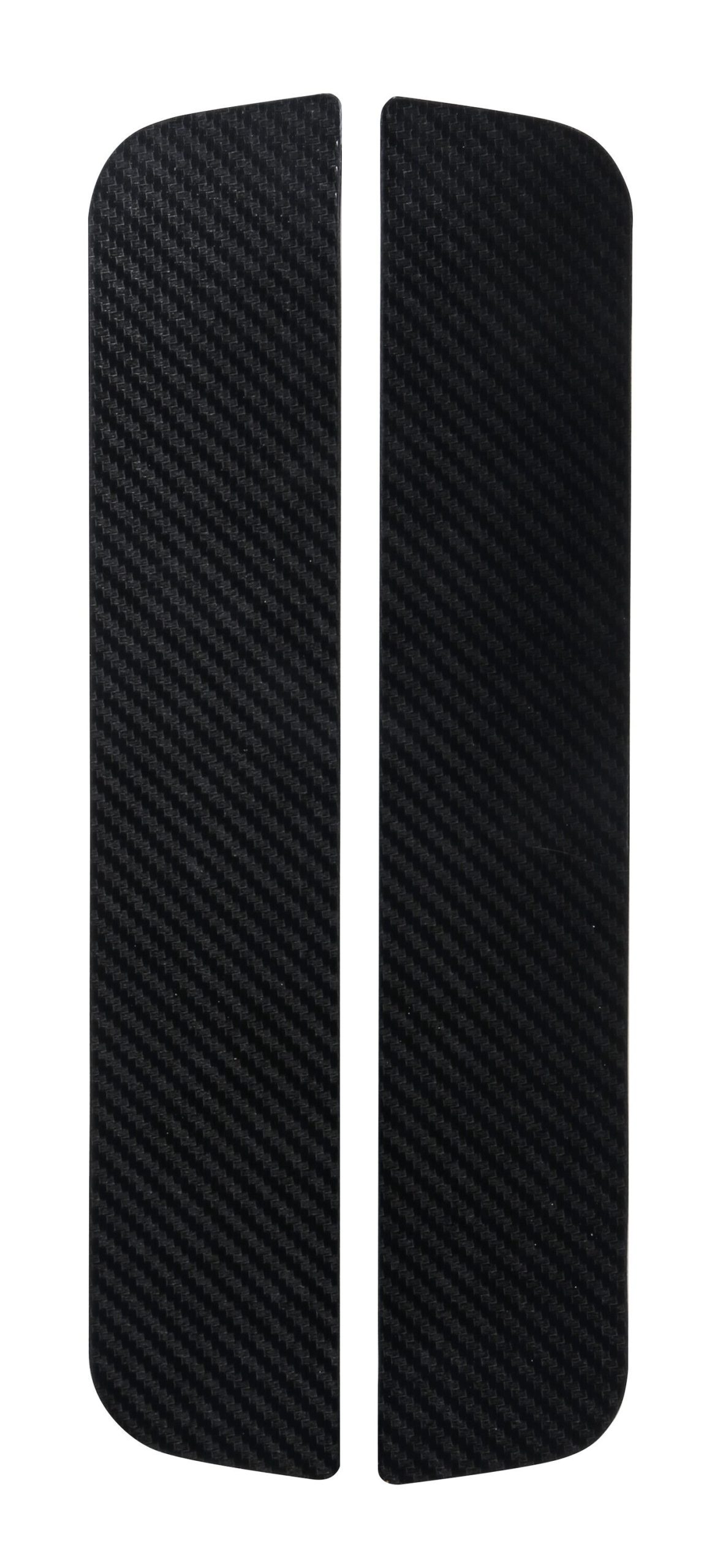 Carbon-Look, profili battitacco portiera adesivi - 300x55 mm