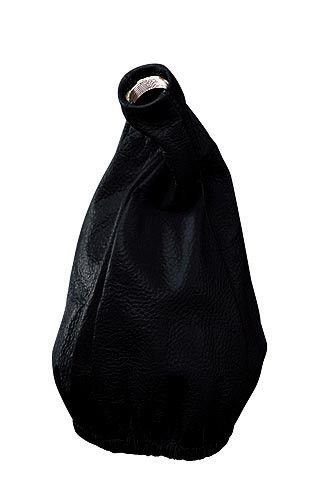 Cuffia leva cambio con ghiera - Nero