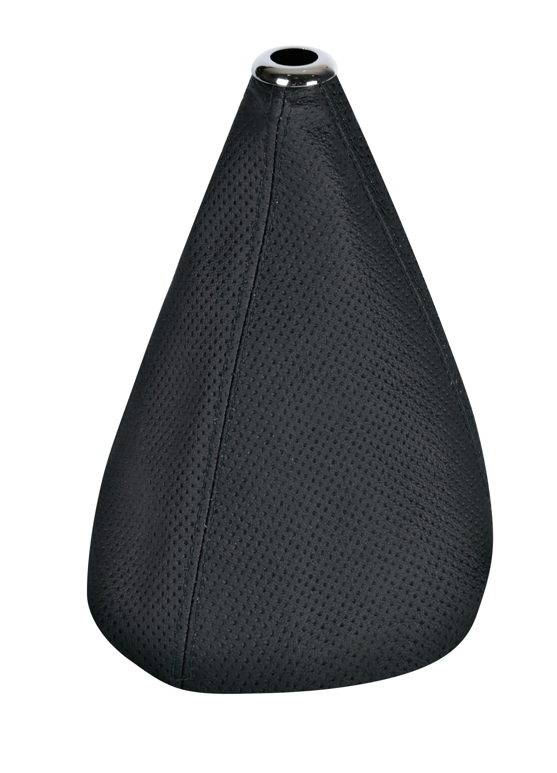 Premium Sport, cuffia leva cambio in pelle perforata - Nero