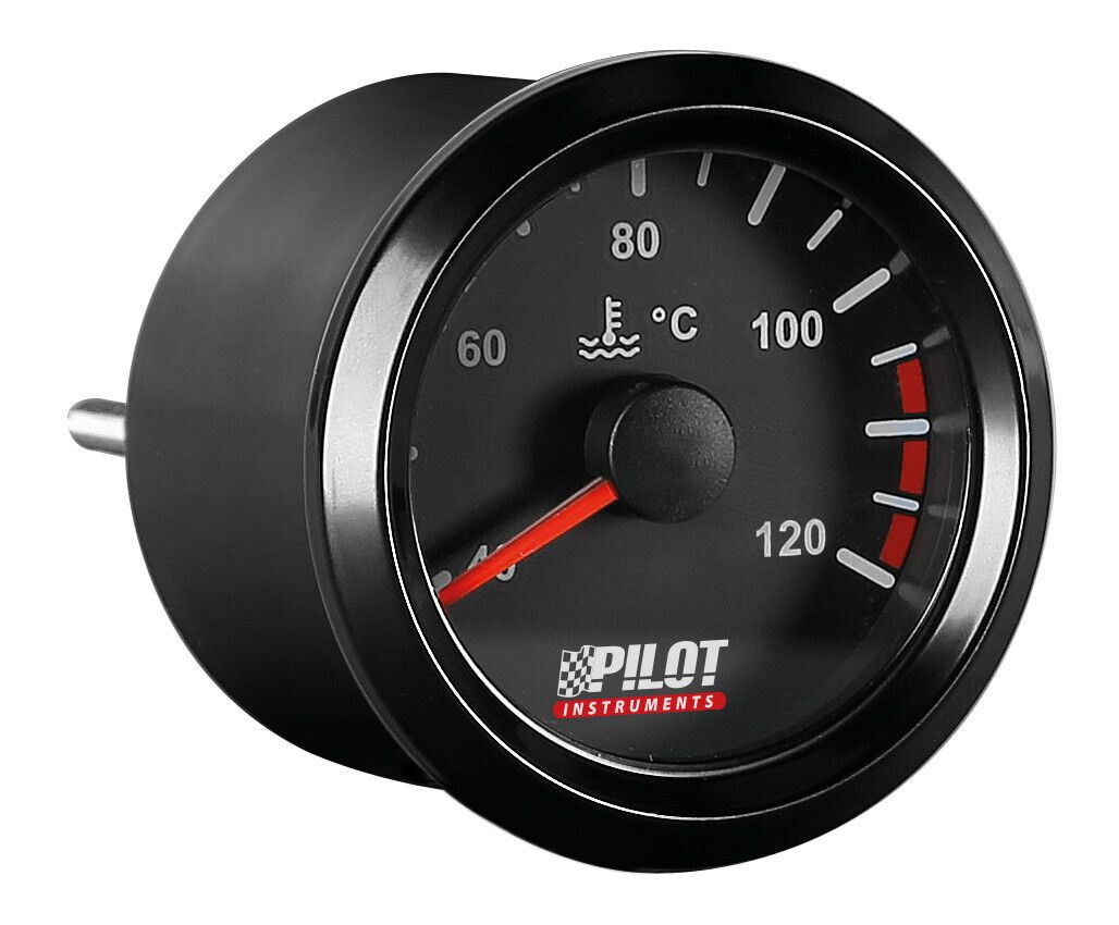 Black Analogue Gauge Series, Temperatura acqua - Ø 2” (52 mm)