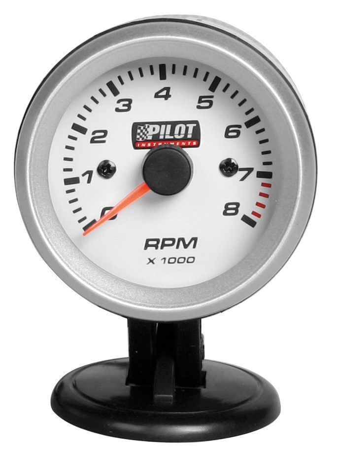 Contagiri 0-8000 RPM - Ø 2” (52 mm) - Blue-Light - 2/4/6 cilindri