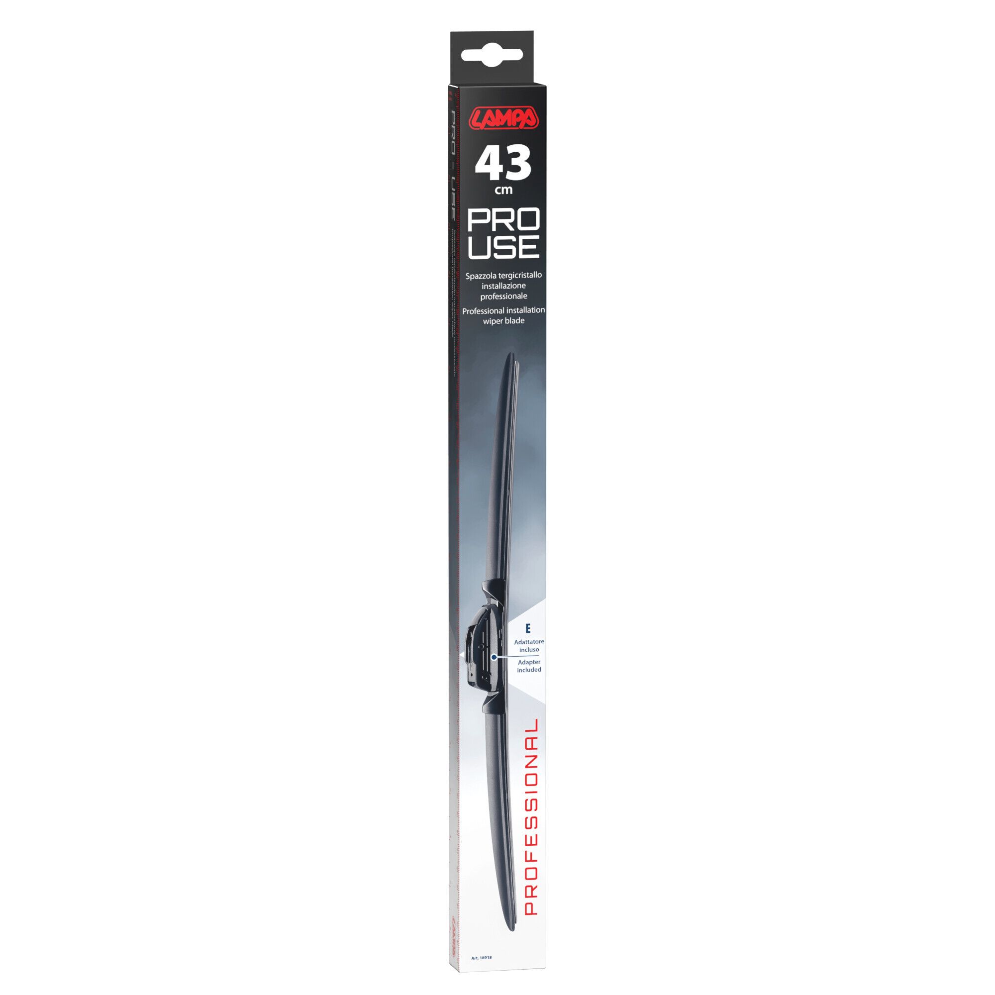 Pro-Use, spazzola tergicristallo - 43 cm (17") - 1 pz - Image 5