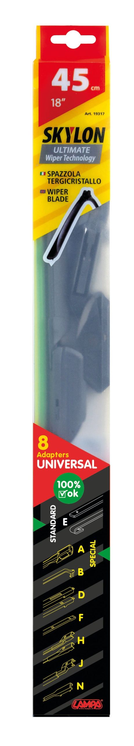Skylon, spazzola tergicristallo - 45 cm (18") - 1 pz - Image 3