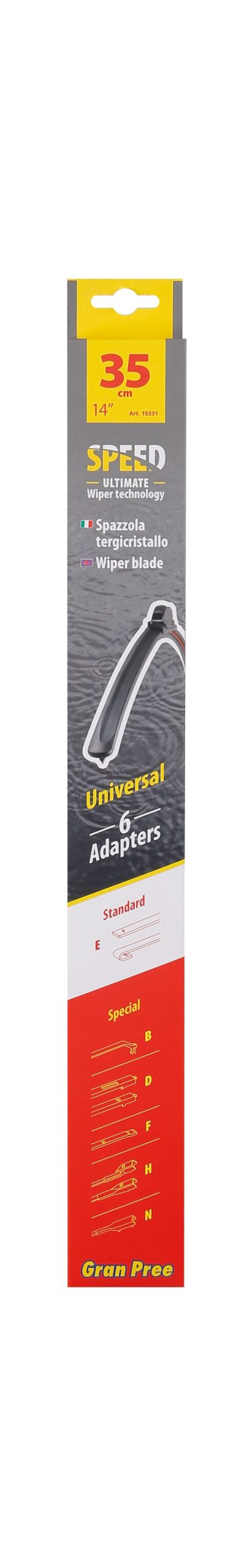 Gran-Pree Speed, spazzola tergicristallo - 35 cm (14") - 1 pz - Image 3