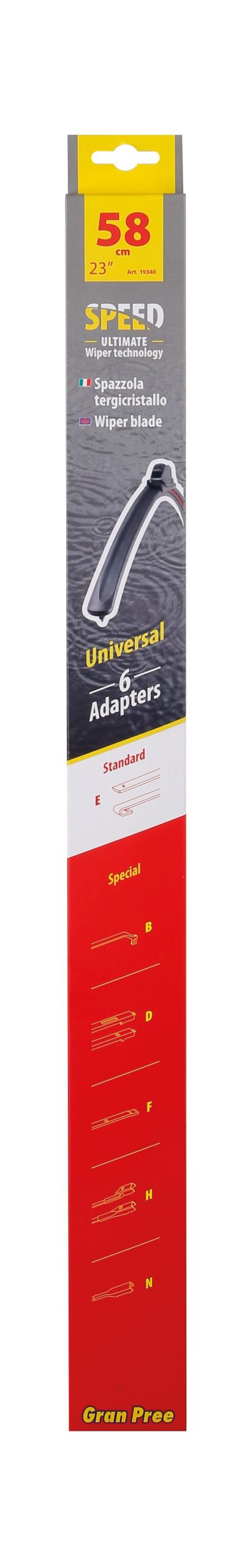 Gran-Pree Speed, spazzola tergicristallo - 58 cm (23") - 1 pz - Image 3