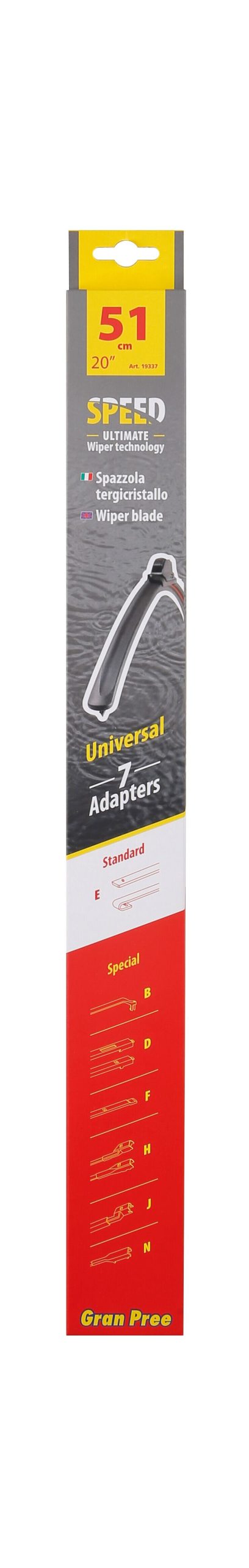 Gran-Pree Speed, spazzola tergicristallo - 51 cm (20") - 1 pz - Image 3