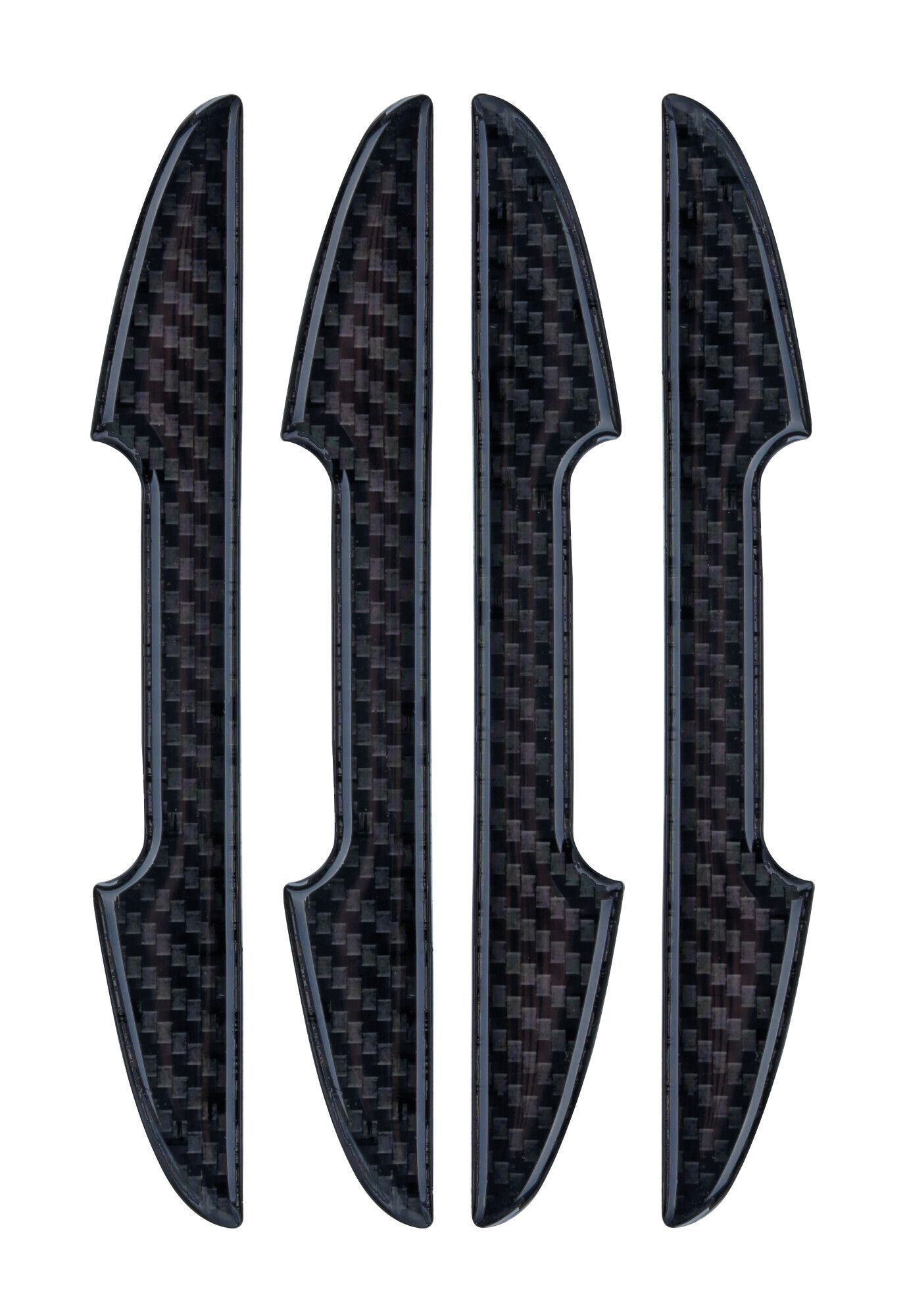 Viking, set 4 salvaporta adesivi - Carbon Look