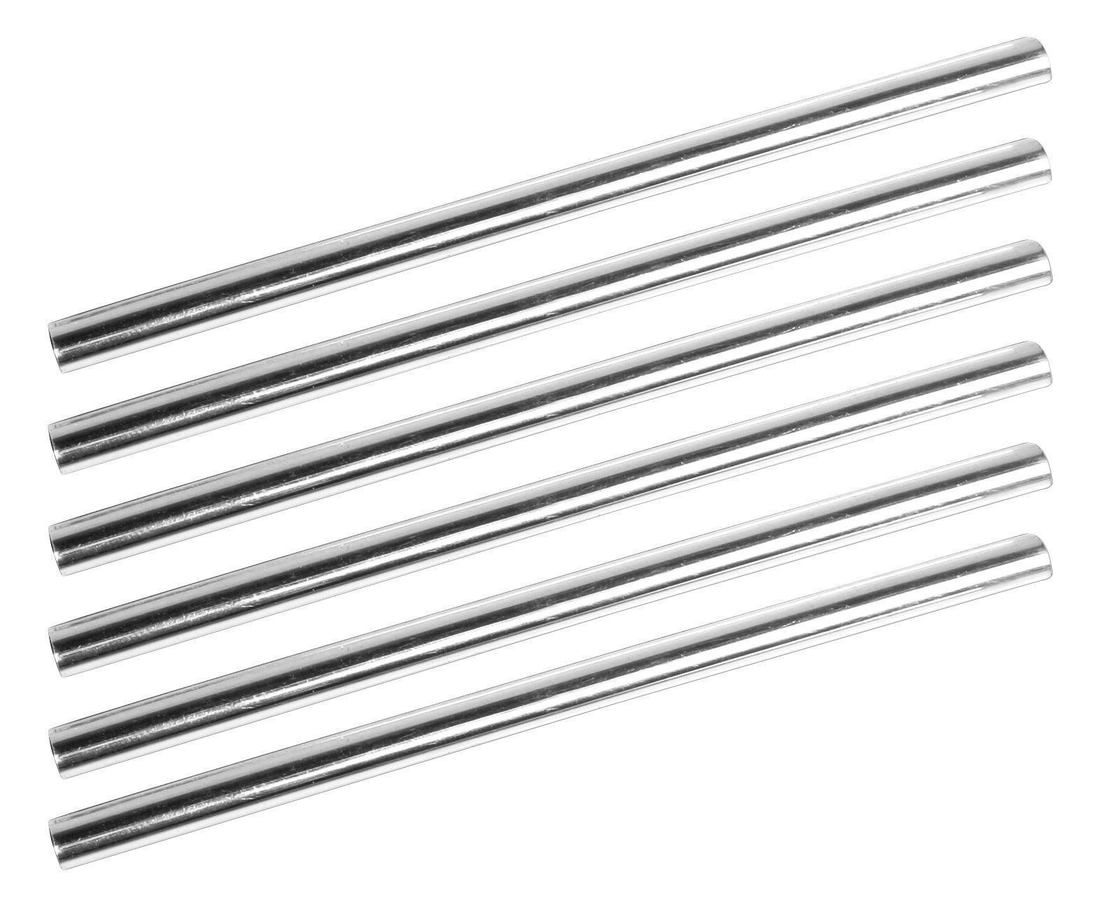 Adhesive Trims 6 pz - 250 mm - Cromo