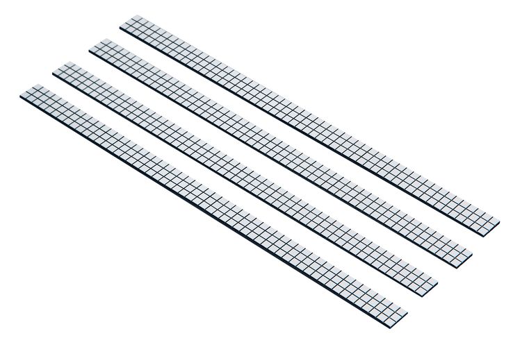 Flex Deco, strisce cromate flessibili, 4 pz