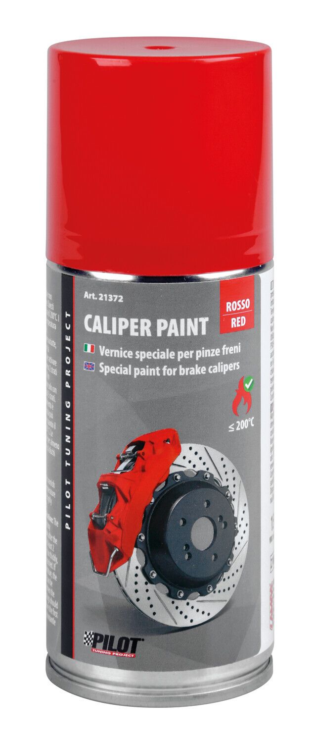 Vernice speciale per pinze freni - 150 ml - Rosso