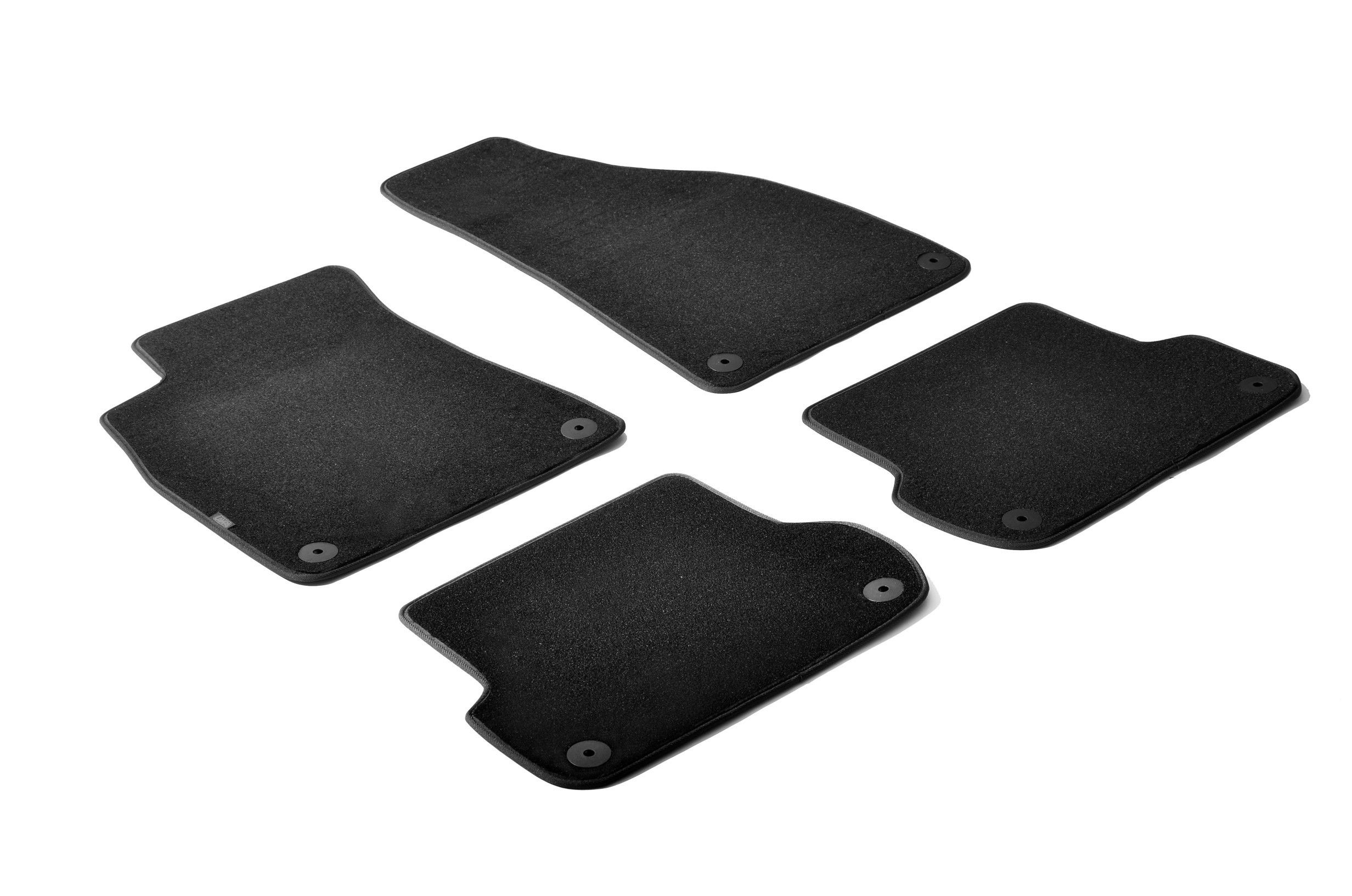 Set tappeti su misura in moquette - compatibile per Audi A4 4p (11/07>10/15) - Audi A4 Allroad (04/09>05/16) - Audi A4 Avant (05/08>10/15)