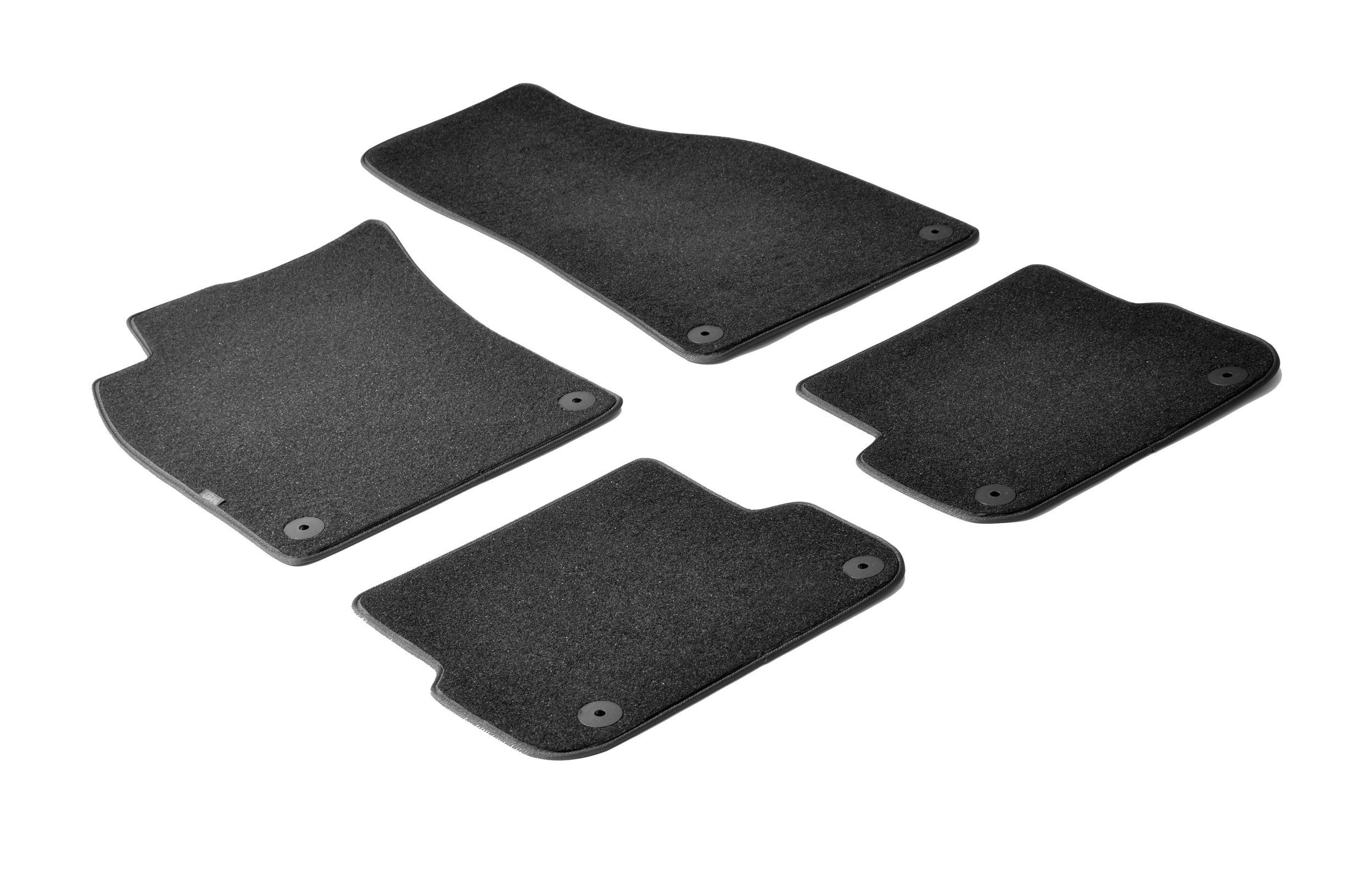 Set tappeti su misura in moquette - compatibile per Audi A6 4p (09/04>03/11) - Audi A6 Allroad (06/06>02/12) - Audi A6 Avant (03/05>08/11)
