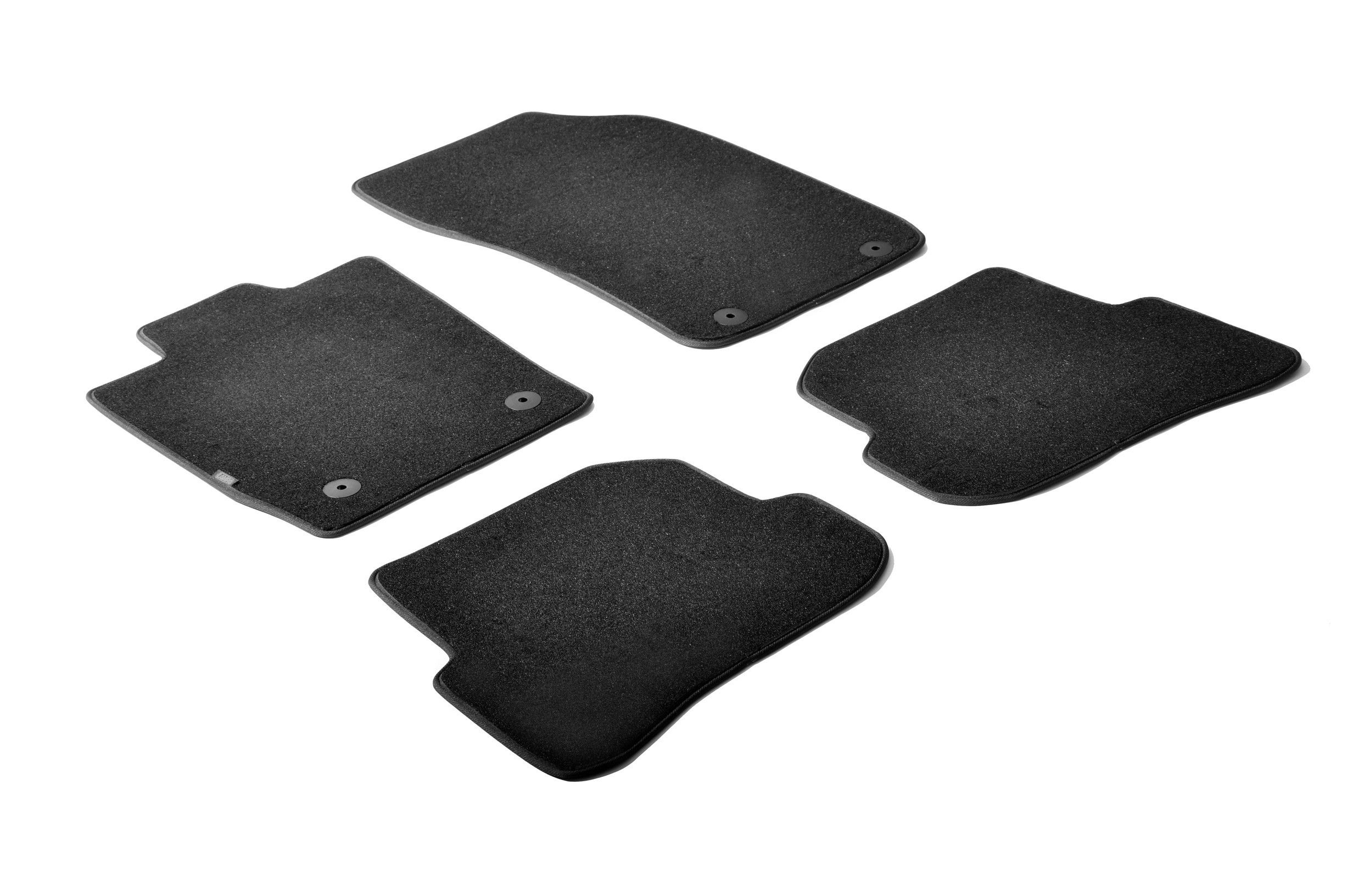 Set tappeti su misura in moquette - compatibile per Audi A1 3p (09/10>10/18) - Audi A1 Sportback (02/12>10/18)