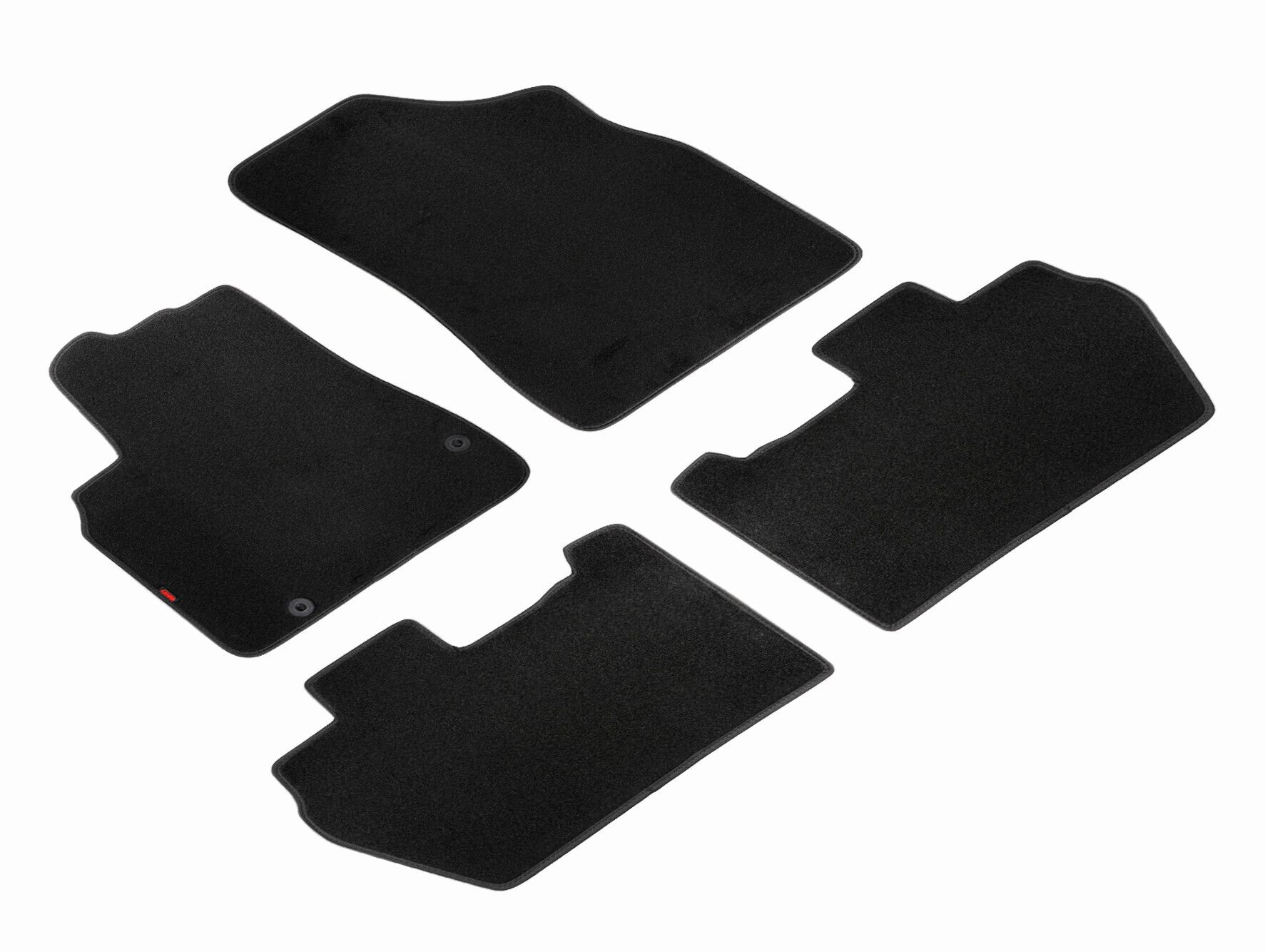 Set tappeti su misura in moquette - compatibile per Citroen Berlingo Van (04/08>05/18) - Citroen Berlingo Multispace (04/08>08/18) - Peugeot Partner (04/08>08/18) - Peugeot Partner Tepee (05/08>08/18