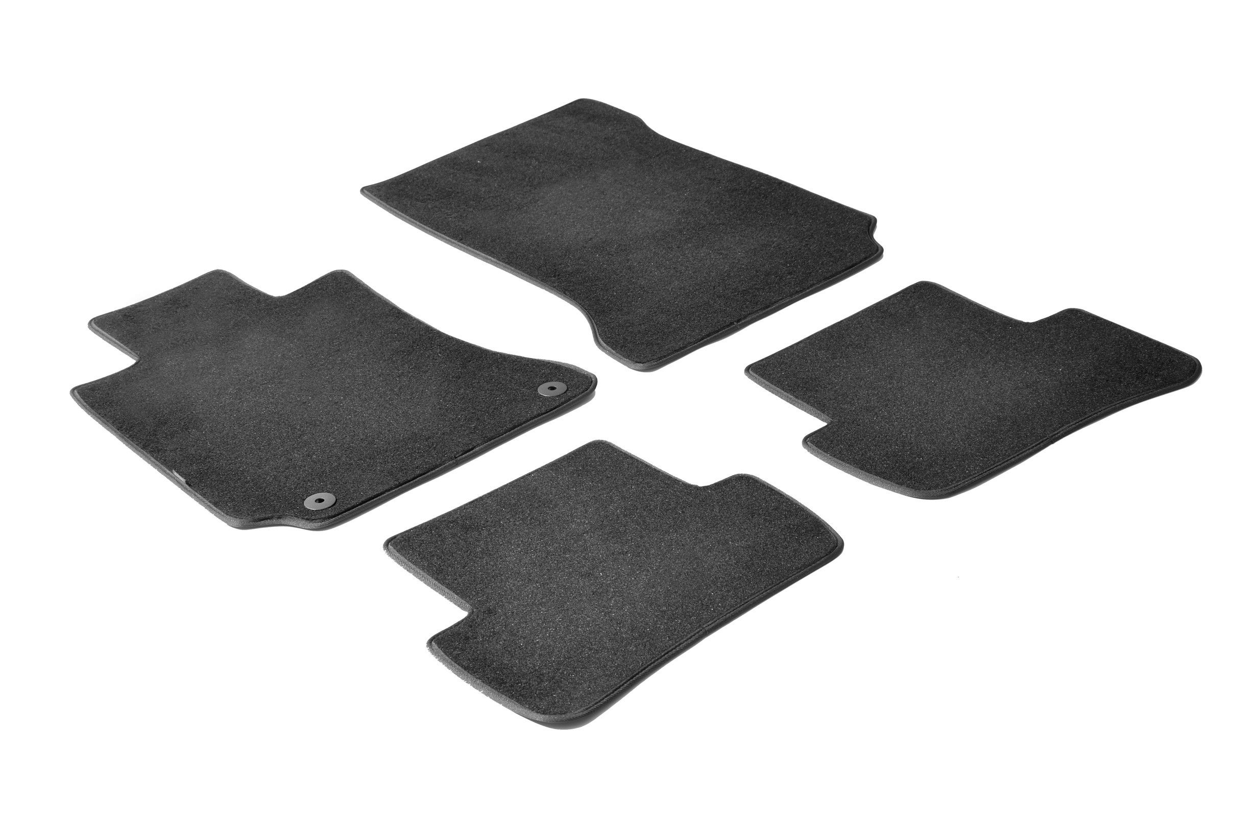 Set tappeti su misura in moquette - compatibile per Mercedes Classe C 4p (02/07>02/14) - Mercedes Classe C Coupè (04/11>11/15) - Mercedes Classe C sw (01/08>08/14)