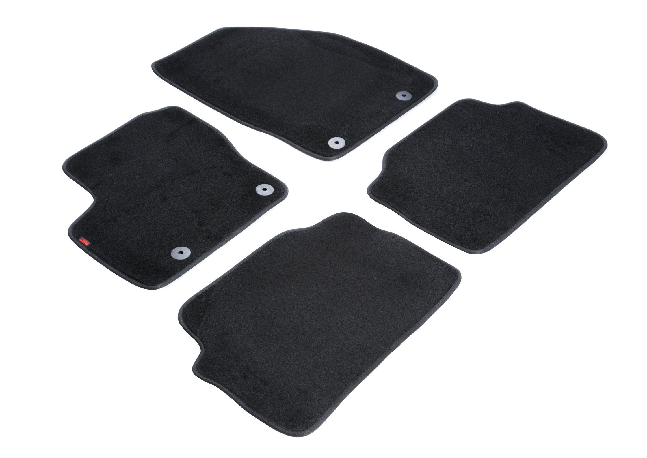 Set tappeti su misura in moquette - compatibile per Ford Kuga (06/08>02/13) fino al 08/11