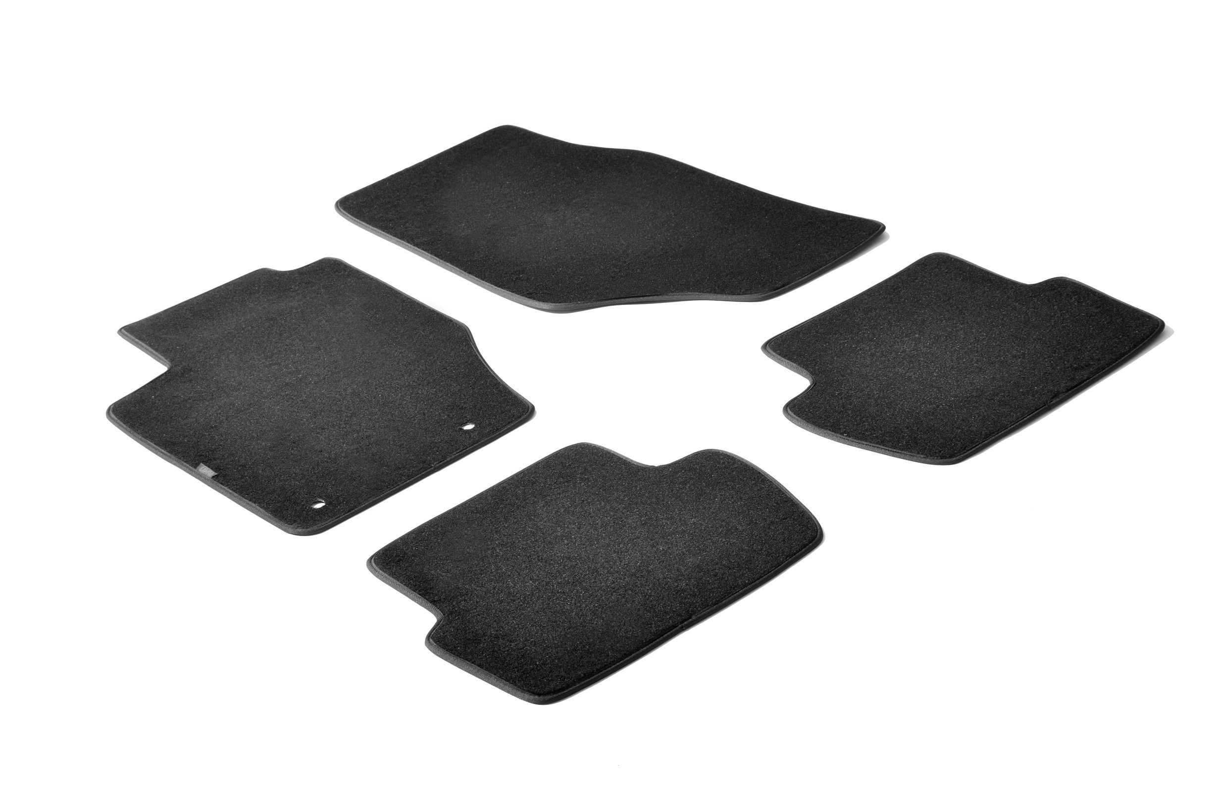 Set tappeti su misura in moquette - compatibile per Peugeot 307 3p (06/01>08/07) tappeto con fori - Peugeot 307 5p (06/01>08/07) tappeto con fori - Peugeot 307 sw (05/02>04/08) tappeto con fori