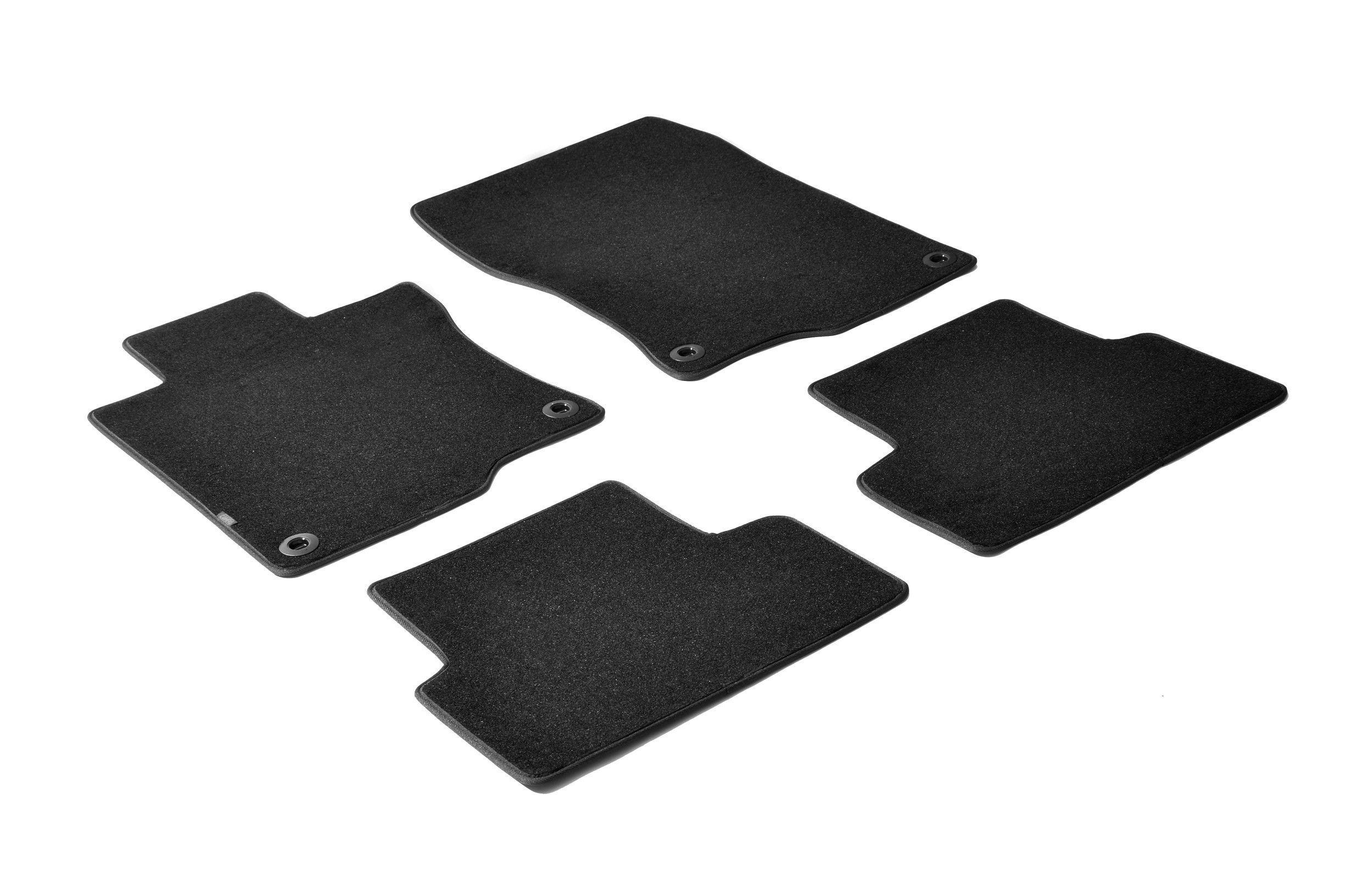 Set tappeti su misura in moquette - compatibile per Honda Accord 4p (06/08>09/14) - Honda Accord Tourer (07/08>12/13)