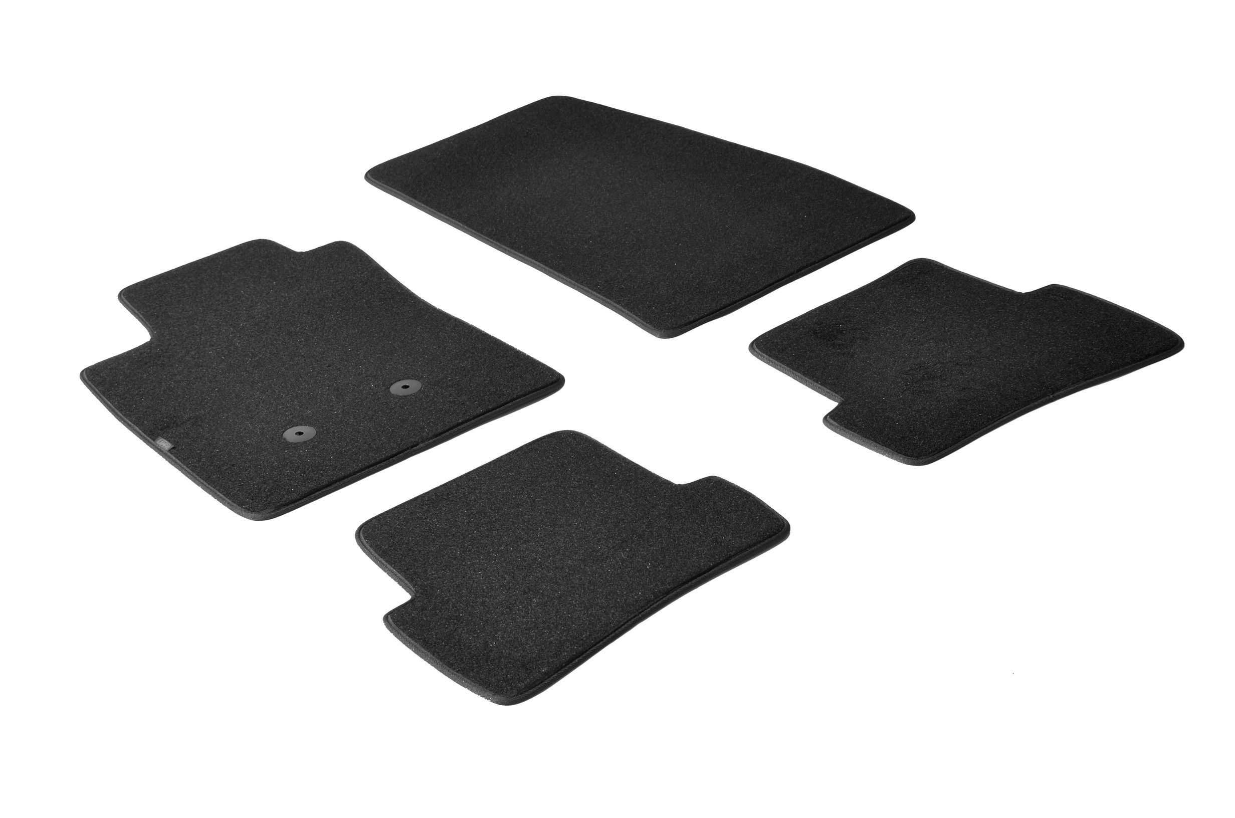 Set tappeti su misura in moquette - compatibile per Renault Clio III 3p (10/05>01/13) - Renault Clio III 5p (10/05>01/13) - Renault Clio III Sportour (02/08>08/13)