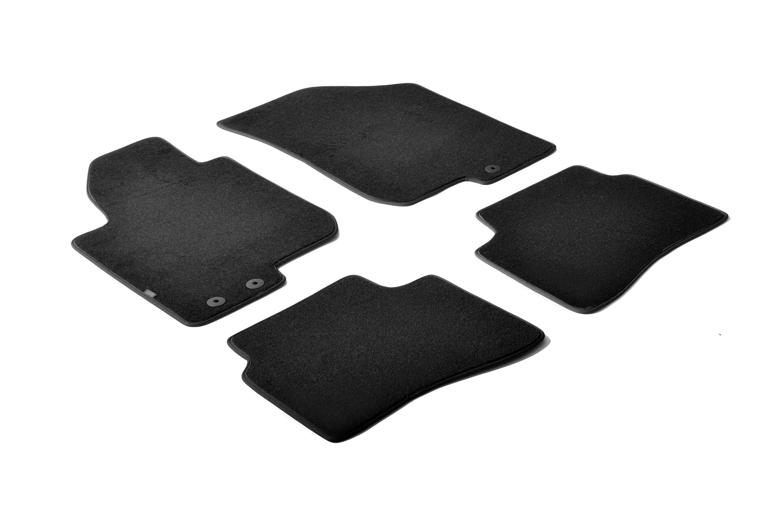 Set tappeti su misura in moquette - compatibile per Hyundai i30 5p (09/07>02/12) - Hyundai i30 CW (04/08>08/12) - Kia Cee'd 5p (02/07>04/12) - Kia Cee'd Sporty Wagon (09/07>08/12) - Kia Pro Cee'd 3p