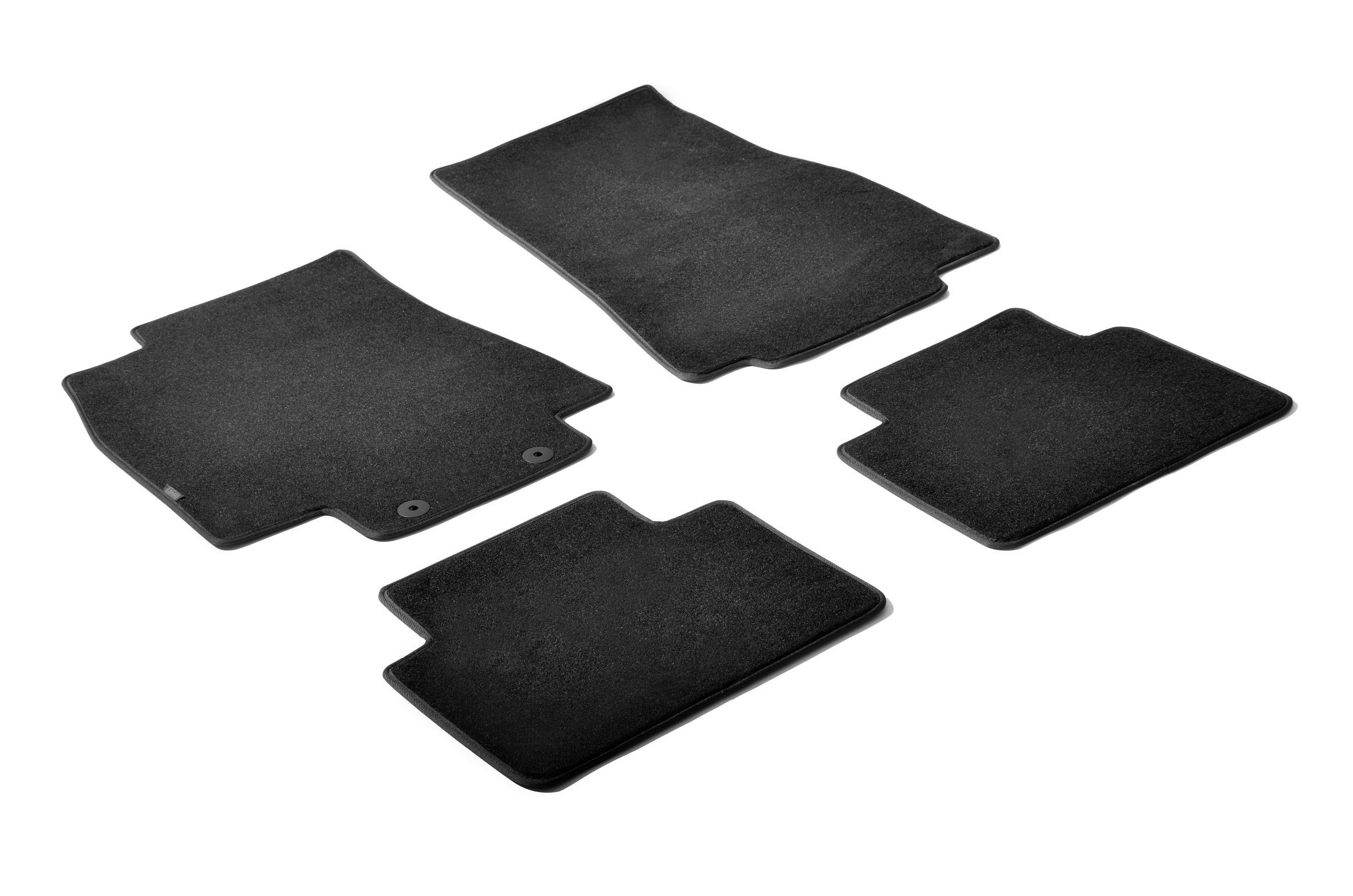 Set tappeti su misura in moquette - compatibile per Mercedes Classe A 3p (09/04>12/10) - Mercedes Classe A 5p (09/04>09/12) - Mercedes Classe B (05/05>09/11)