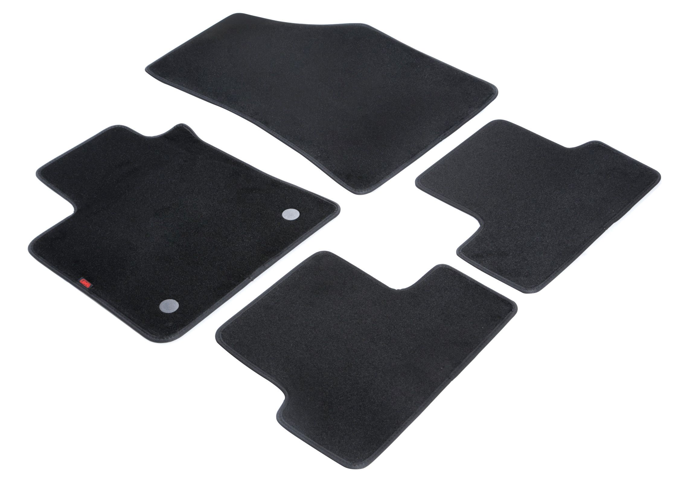Set tappeti su misura in moquette - compatibile per Renault Megane IV Berlina (01/16>07/20) - Renault Megane IV Sporter (10/16>07/20) - Renault Megane IV Berlina (08/20>12/23) - Renault Megane IV Spo