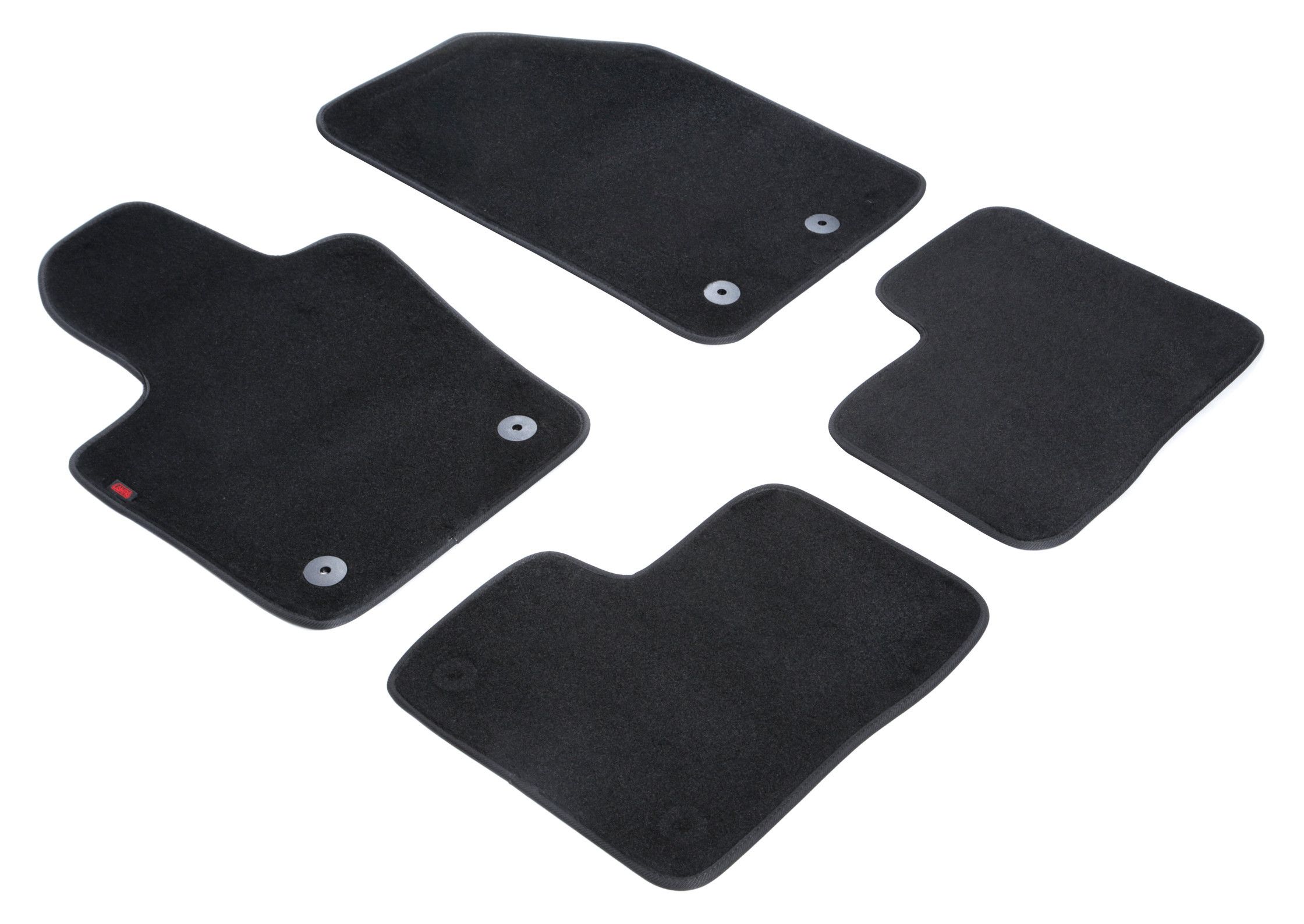 Set tappeti su misura in moquette - compatibile per Fiat 500X (02/15>05/25) - Jeep Renegade (09/14>)