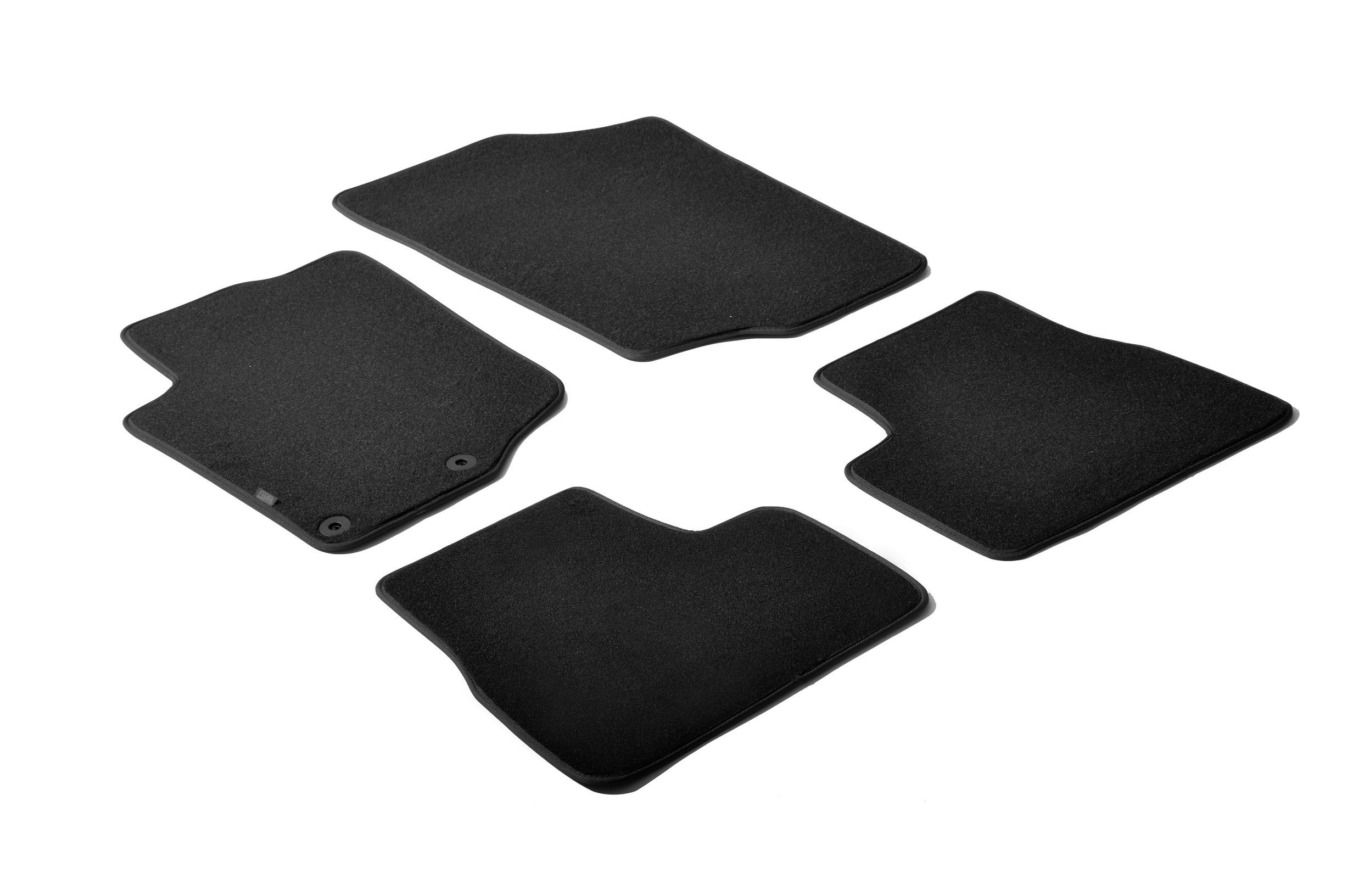 Set tappeti su misura in moquette - compatibile per Peugeot 207 3p (05/06>11/12) - Peugeot 207 5p (05/06>11/12) - Peugeot 207 cc (03/07>05/14) - Peugeot 207 Plus 3p (02/13>08/14) - Peugeot 207 Plus 5