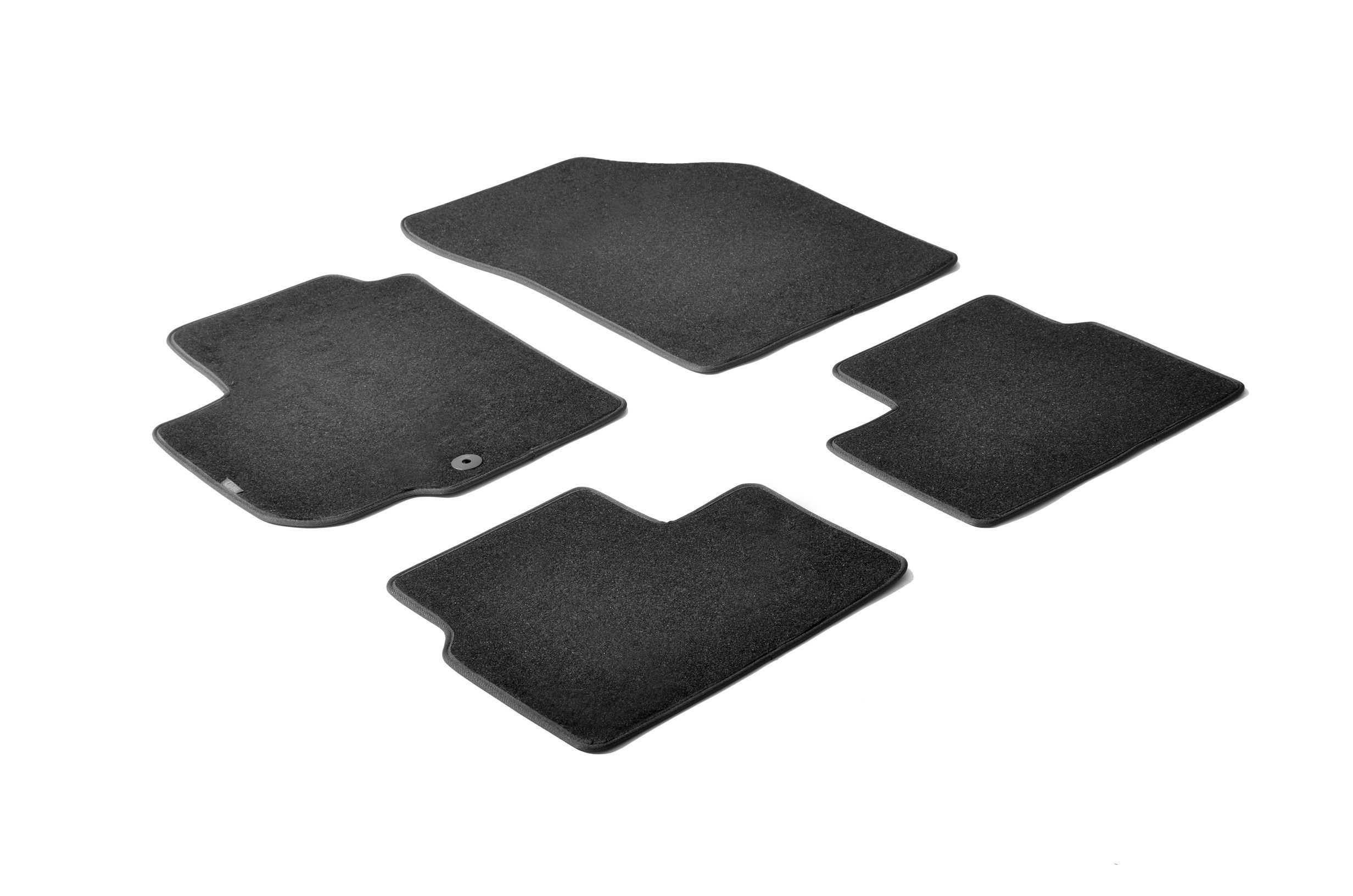 Set tappeti su misura in moquette - compatibile per Fiat Sedici (03/06>05/15) - Suzuki Swift 3p (05/05>08/10) - Suzuki Swift 5p (01/06>08/10) - Suzuki SX4 (03/06>08/13)