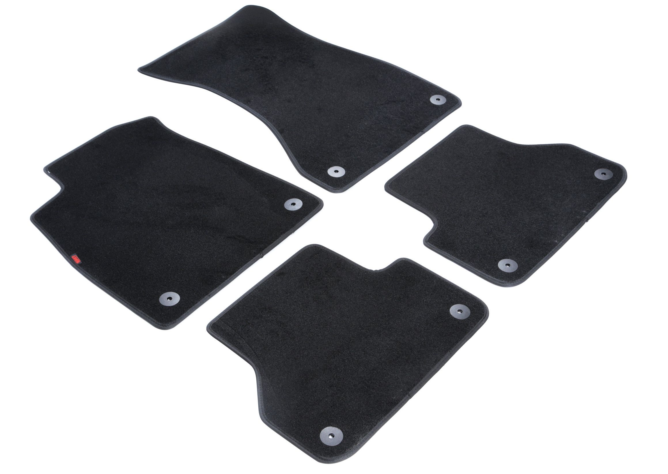 Set tappeti su misura in moquette - compatibile per Audi A4 4p (11/15>09/24) - Audi A4 Allroad (06/16>) - Audi A4 Avant (11/15>10/24) - Audi A5 Sportback (09/16>09/24)
