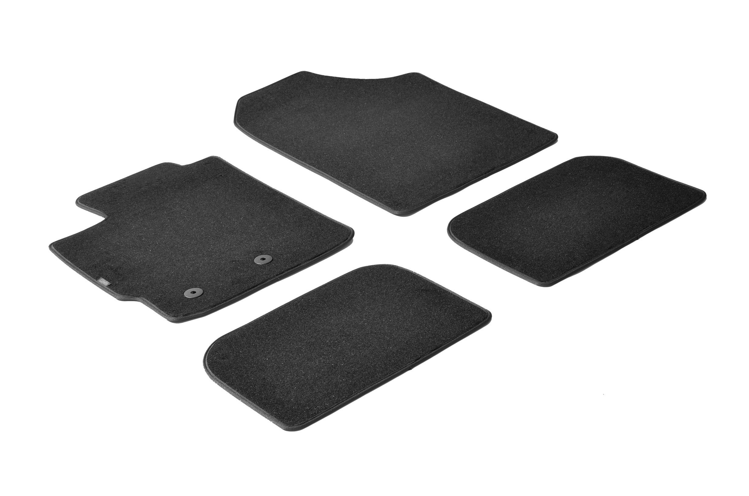 Set tappeti su misura in moquette - compatibile per Toyota Urban Cruiser (05/09>09/14) - Toyota Yaris 3p (01/06>09/11) - Toyota Yaris 5p (01/06>09/11)