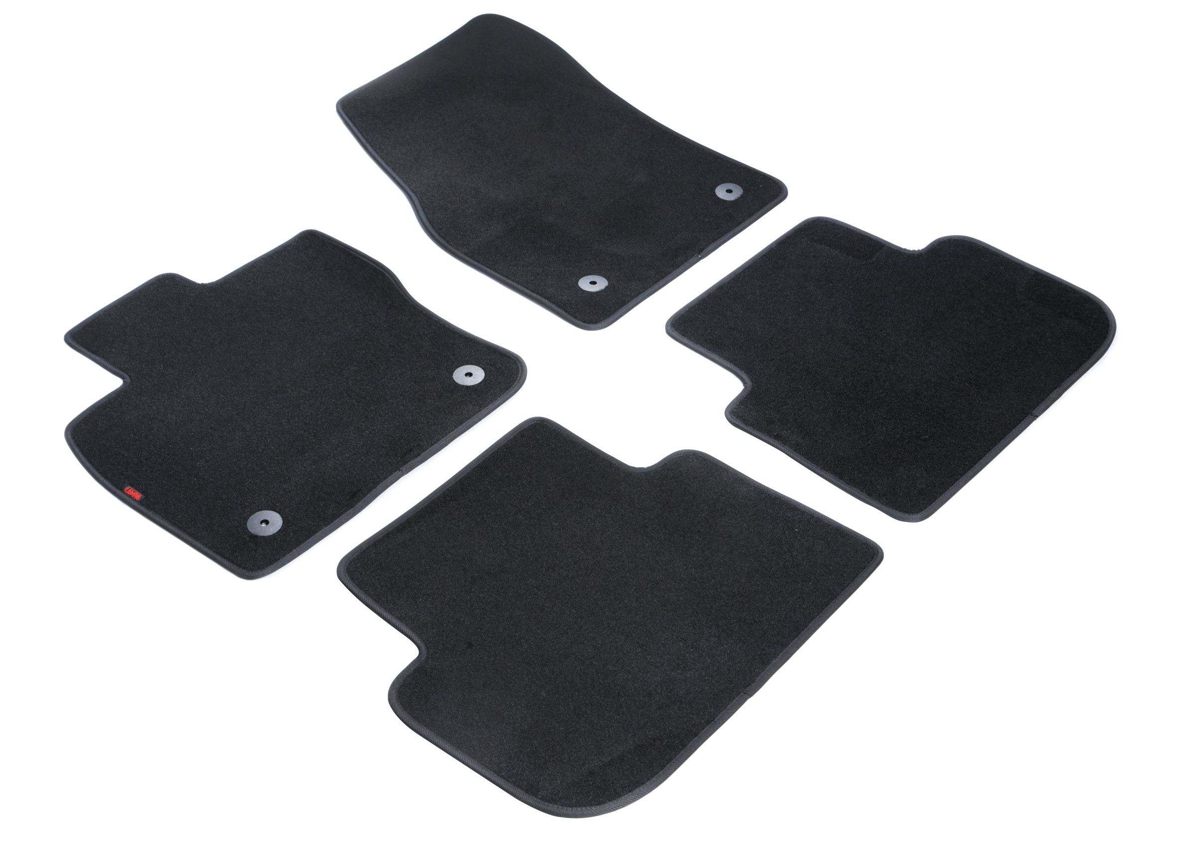 Set tappeti su misura in moquette - compatibile per Volkswagen Tiguan (05/16>11/23) - Volkswagen Touran (09/15>)
