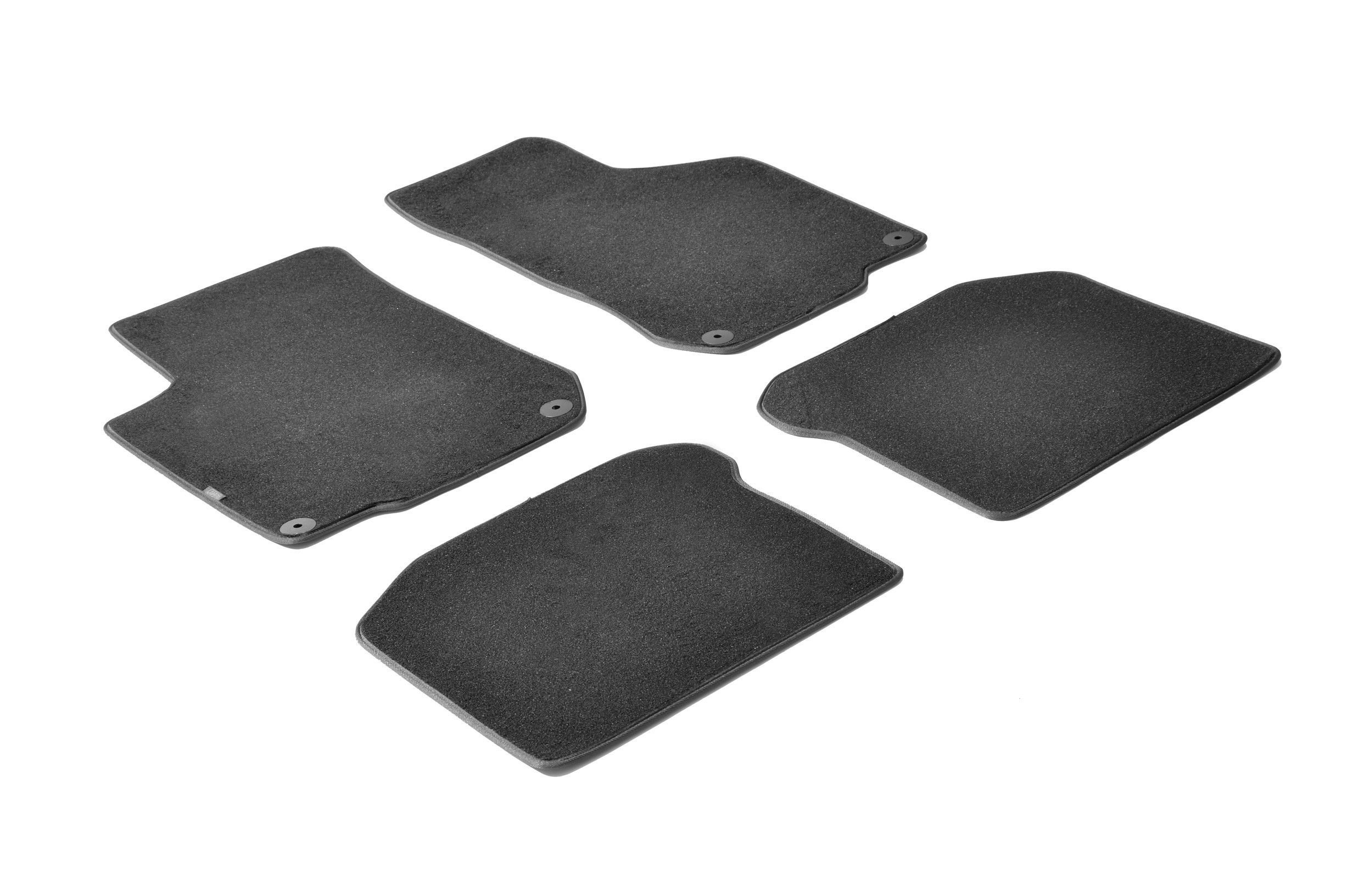Set tappeti su misura in moquette - compatibile per Skoda Octavia 5p (04/97>08/04) - Skoda Octavia Wagon (01/98>12/04) - Volkswagen Golf IV 3p (10/97>10/03) - Volkswagen Golf IV 5p (10/97>10/03) - Vo