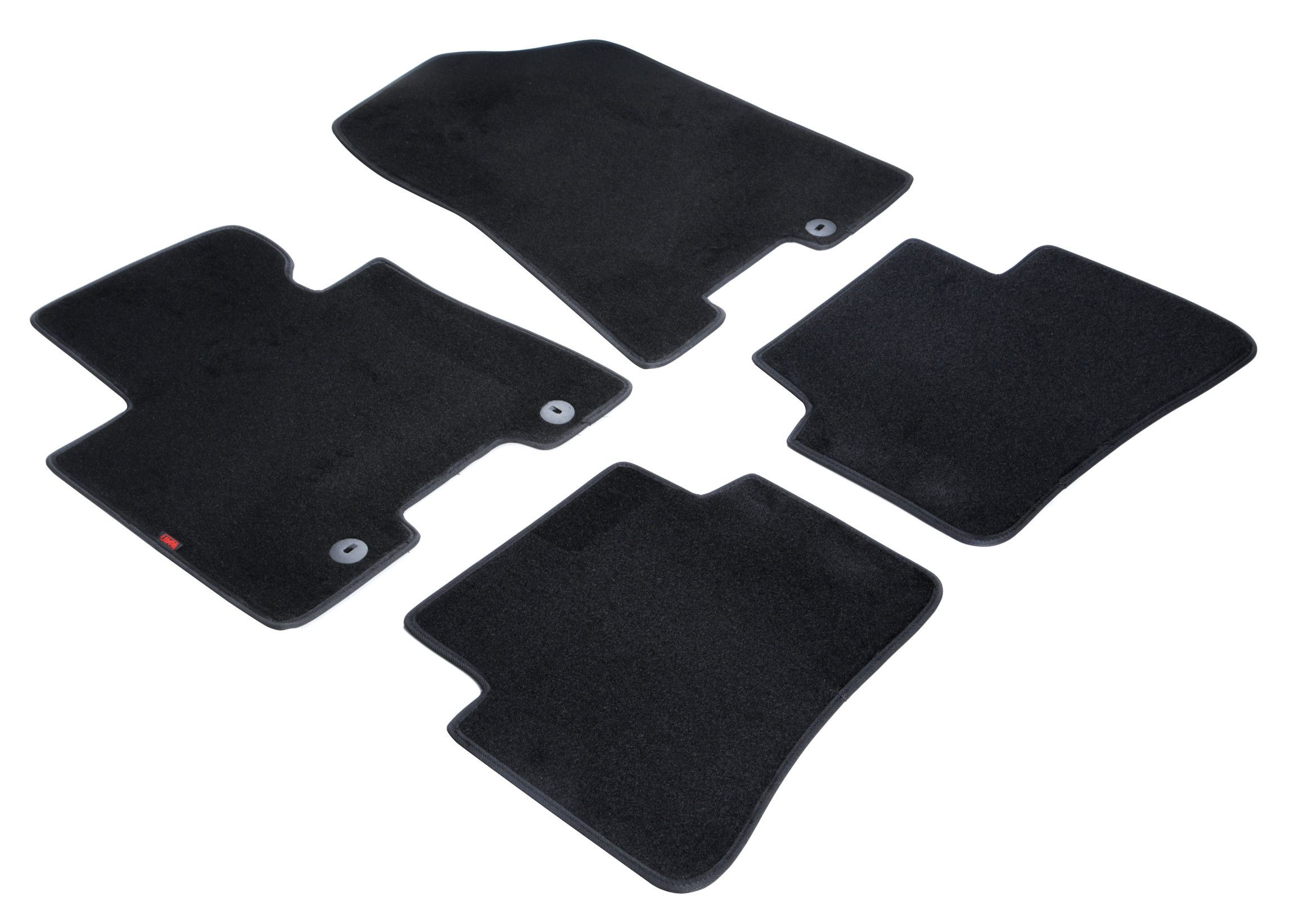 Set tappeti su misura in moquette - compatibile per Kia Sportage (03/16>11/21) fix rettangolare