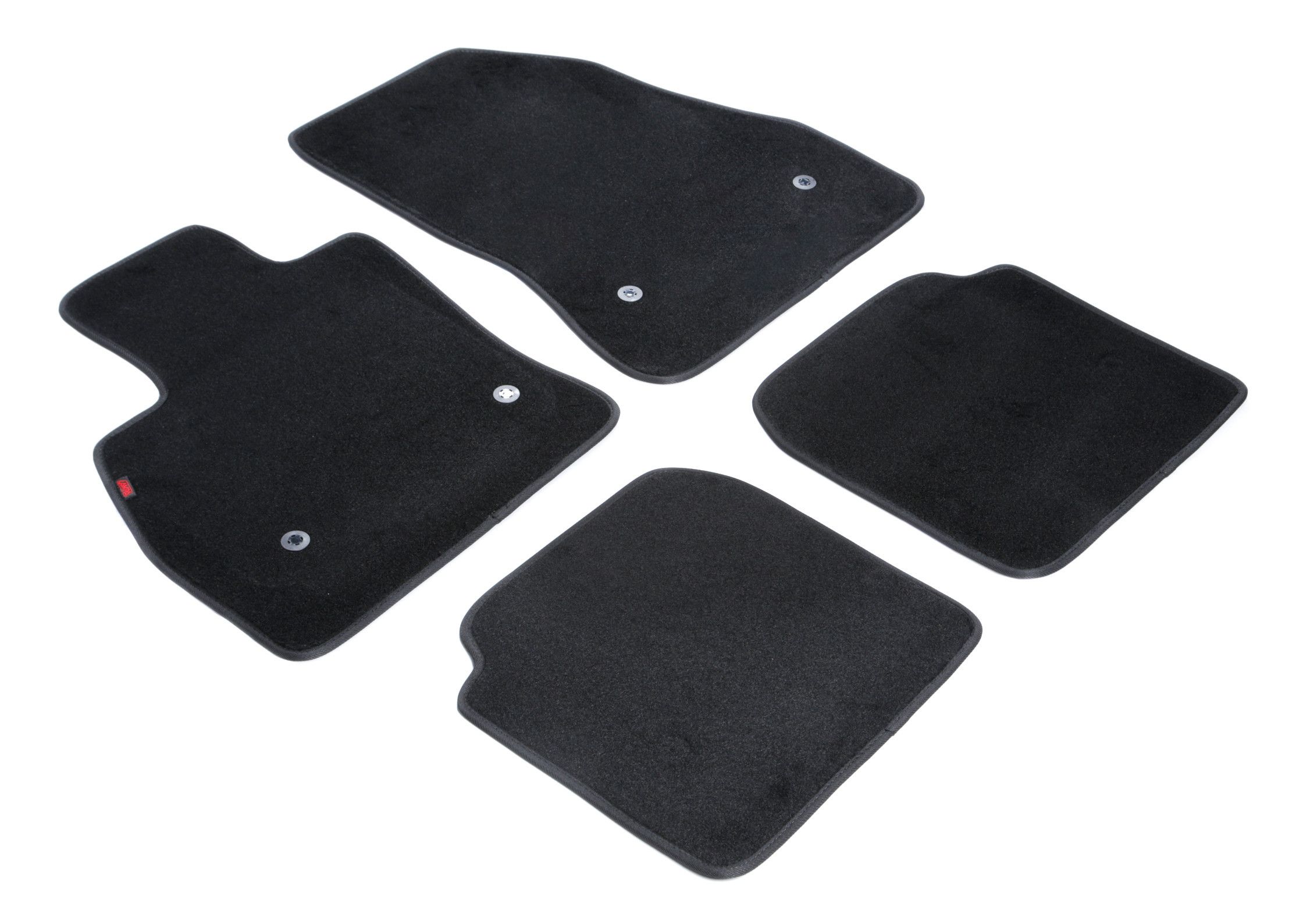 Set tappeti su misura in moquette - compatibile per Fiat 500L (09/12>05/17)